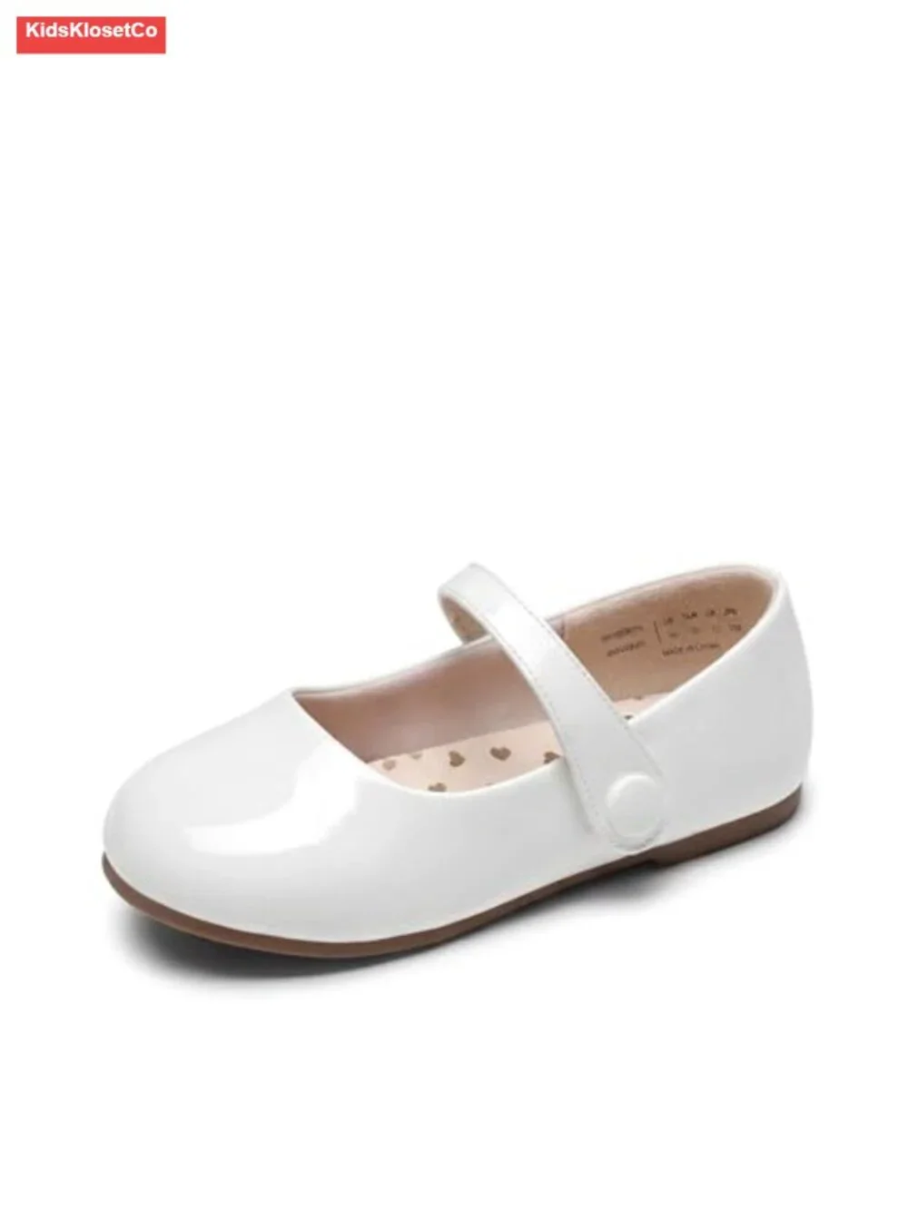 Girls Mary Jane Ballerina Flats with Roomy Toe Cushioned Flexible Dress Shoes